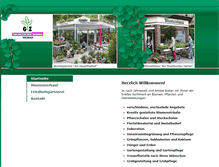 Tablet Screenshot of gartenzentrum-weimar.de